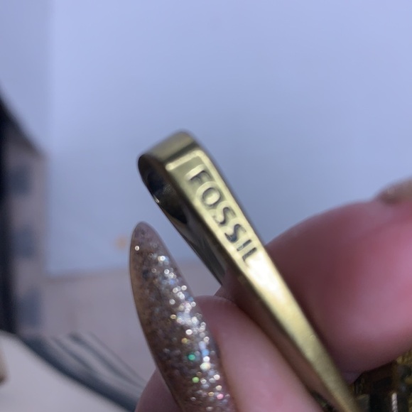 Fossil Emory Wallet /Clutch, sunny Yellow leather - Picture 7 of 8